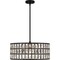 Quoizel Gibson Pendant 4 Lights Matte Black GIB2820MBK - alternate 6